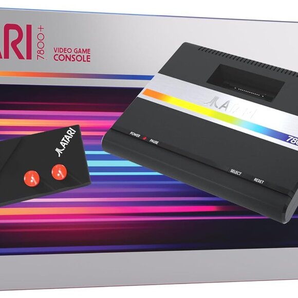 2024 Atari 7800 Plus Official HDMI Console & Wireless Controller New Sealed - Picture 3 of 5